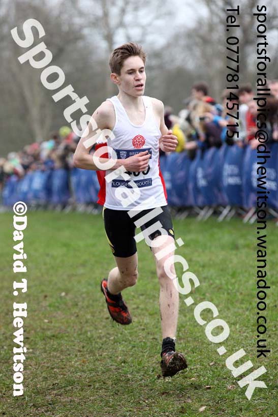 Mens under-17s Inter Counties Cross Country, Prestwold Hall, Loughborough. Photo: David T. Hewitson/Sports for All Pics